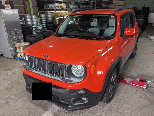 JEEP　レネゲード　新品タイヤ　直送　組替作業 16インチ