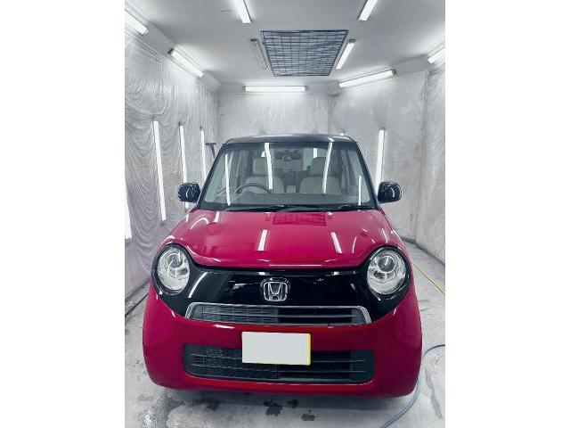 ホンダ　Ｎ－ＯＮＥ　ボンネット塗装剥げ修理、ボンネット塗装、大阪、和泉市、高石市、堺市、泉大津市、河内長野市、N-BOX、N-WGN、ルーフ剥げ修理等