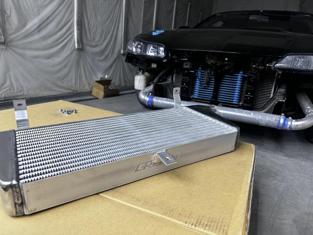 シルビアs14(15顔)GReddy グレッディ インタークーラー交換 シルビアs14(15顔)GReddy グレッディ インタークーラー交換