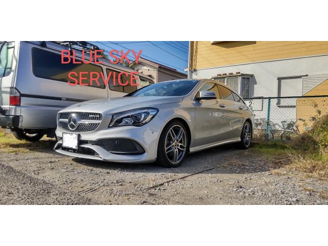 ベンツ CLAシューティングブレーク ドライブレコーダー取付