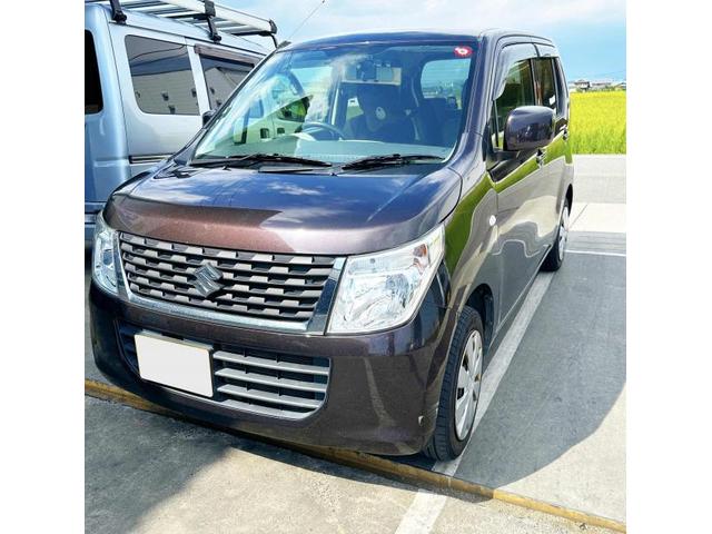 スズキ　ワゴンR　車検【岡山市北区　桑田学区（野田　西古松　東古松　大元　下中野　上中野　西市　今　大供　春日町　大学町　西之町　東島田町　中島田町　新屋敷町　厚生町　鹿田町　錦町　幸町　柳町　下石井町　桑田町）】