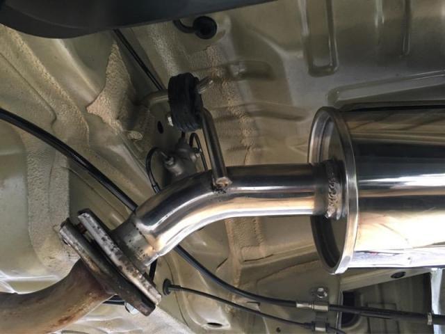 スズキ kei works 社外マフラー交換 持ち込み作業 滋賀県 近江 スズキ kei works 社外マフラー交換 持ち込み作業 滋賀県 近江