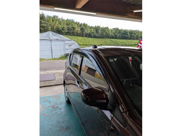 ダイハツ　ミライース　持込みカーナビ、サンバイザー取り付け　持込取り付け大歓迎　・車検【車検後に令和7年度産の新米みずかがみ5Kｇプレゼントしております】・板金、ボディコーティング受付中　滋賀県　近江八幡市　野洲市　草津市　東近江市　大津市