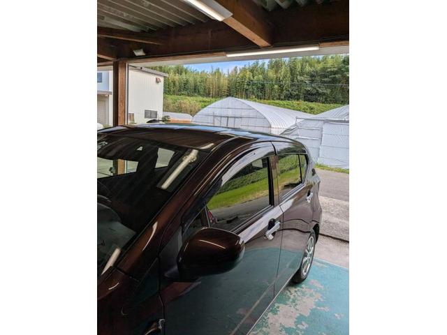 ダイハツ　ミライース　持込みカーナビ、サンバイザー取り付け　持込取り付け大歓迎　・車検【車検後に令和7年度産の新米みずかがみ5Kｇプレゼントしております】・板金、ボディコーティング受付中　滋賀県　近江八幡市　野洲市　草津市　東近江市　大津市