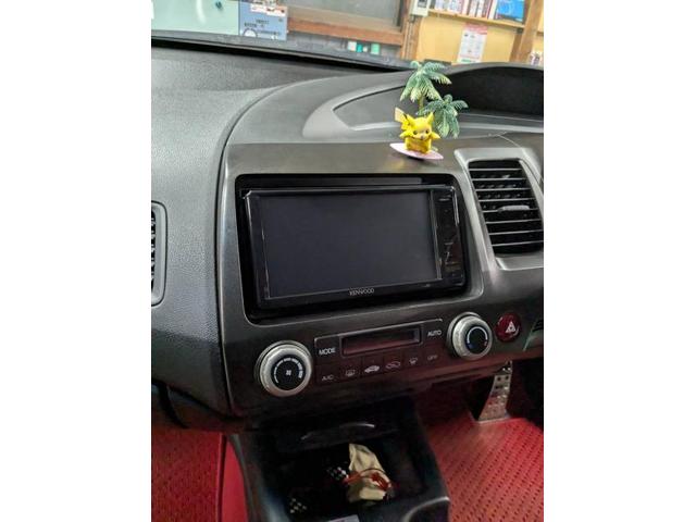 ホンダ　シビック　持込みカーナビ取り付け　持込取り付け大歓迎　・車検【車検後に令和7年度産の新米みずかがみ5Kｇプレゼントしております】・板金、ボディコーティング受付中　滋賀県　近江八幡市　野洲市　草津市　東近江市　大津市