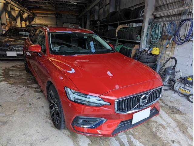 VOLVO（ボルボ） V60 コムテック 前後ドライブレコーダー取り付け 名古屋市 中川区 港区 熱田区 南区 中村区 西区 瑞穂区 