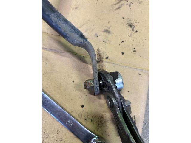 スズキ　パレット　スタビライザーリンク交換