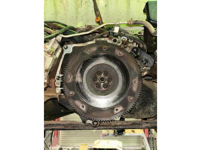 ダイハツ　ハイゼット　クラッチ盤交換　フライホイール交換