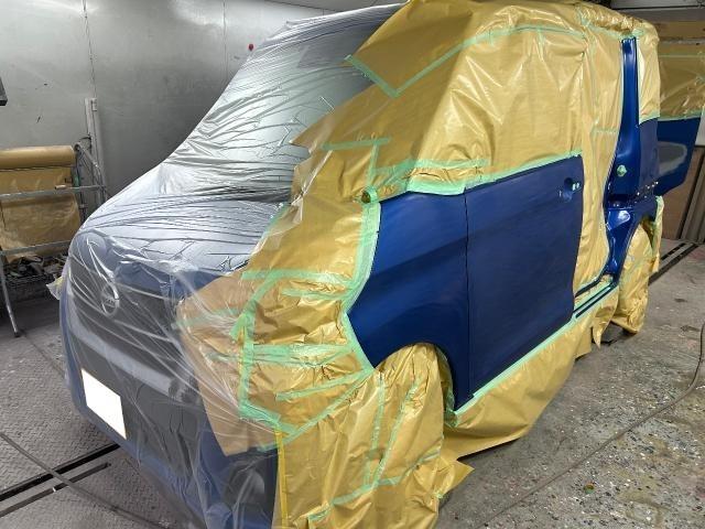 日産　デイズルークス　塗装