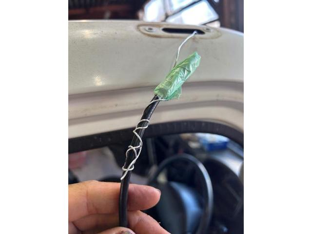 スズキ　キャリイ　アンテナ交換