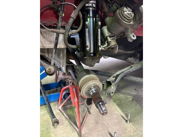 ホンダ S660 右リアナックル交換 ハブベアリング交換