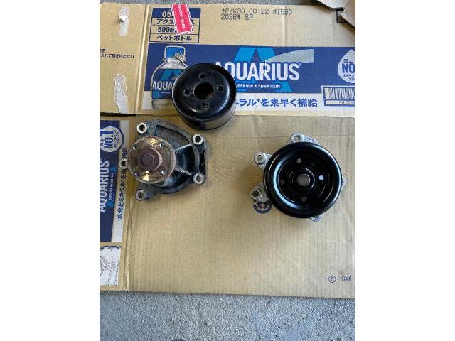 日産　セレナ　ウォーターポンプ交換