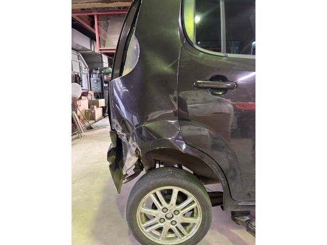 日産　モコ　右クォーターパネル交換