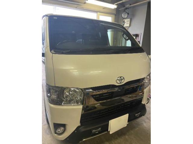 トヨタ　ハイエースバン　その他電装系取付　クルコン取り付け