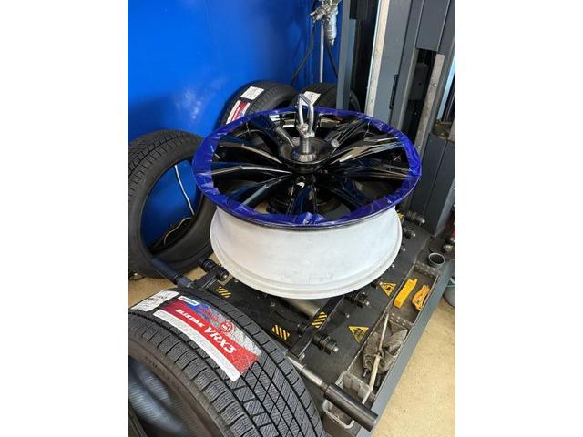 トヨタ　クラウンクロスオーバー　ホイール・タイヤ交換 235/45R21