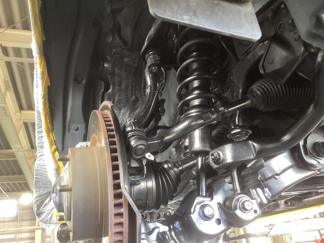 トヨタ　ランドクルーザー　塗装　下回り塗装　アンダーコート　シャーシブラック　