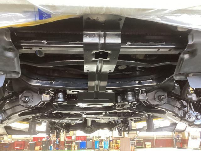 トヨタ　ランドクルーザー　塗装　下回り塗装　アンダーコート　シャーシブラック　