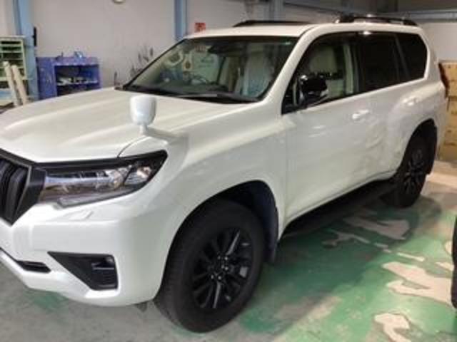 トヨタ　ランドクルーザー　下廻り錆止め・マフラー錆止め塗装