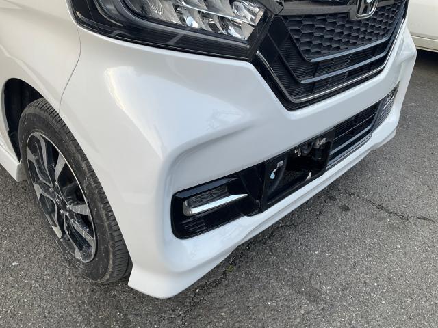 Ｎ－ＢＯＸカスタム　塗装 板金塗装 事故車修理 キズへこみ修理 糟屋郡 須恵町 福岡 安い 上手い 貴方へお勧め 口コミ 評判 良いお店