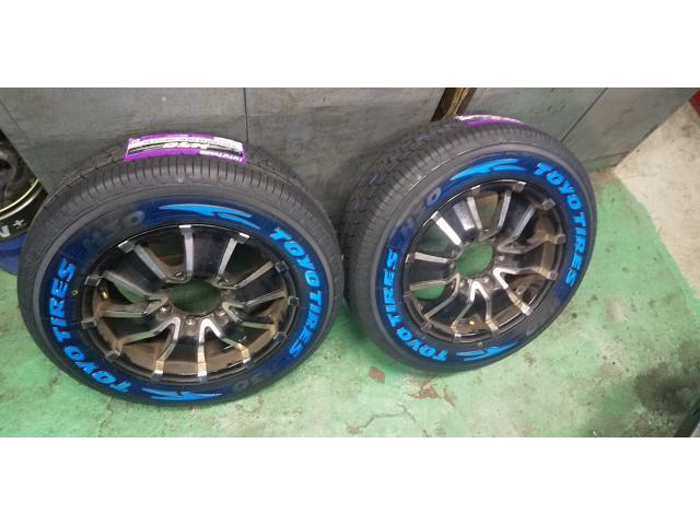 トヨタ ハイエースバン 貨物車 16インチ新品LTタイヤ持ち込み交換