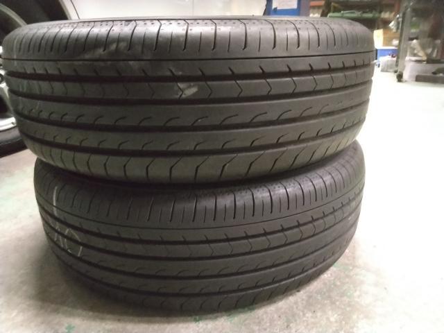 トヨタ　ウィッシュ　15インチ中古タイヤ持ち込み交換