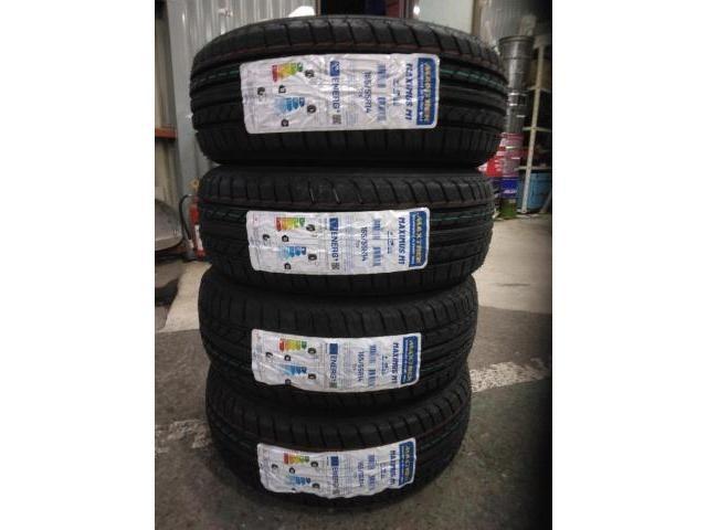 スズキ　ワゴンＲ　14インチ新品タイヤ持ち込み交換