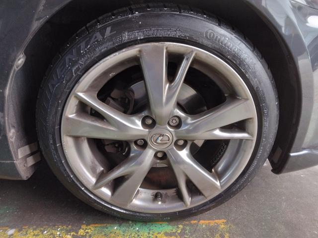 レクサス　ＩＳ　18インチ新品タイヤ持ち込み交換