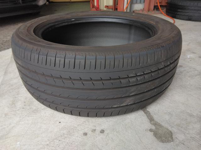 トヨタ　ヴェルファイア　18インチ中古タイヤ持ち込み交換＋エンジンオイル交換