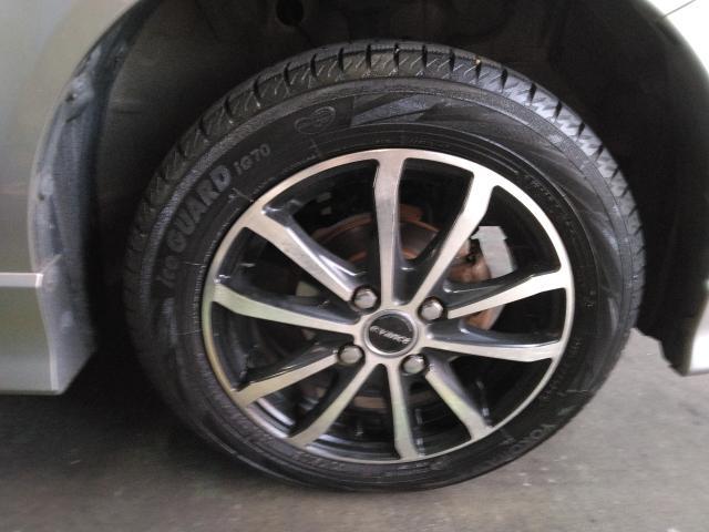 スズキ　ワゴンＲ　ハイブリッド　14インチ中古スタッドレスタイヤ持ち込み交換