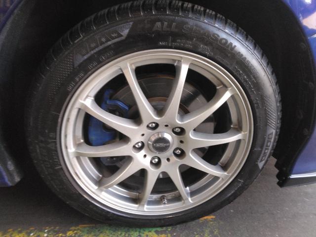スバル　レヴォーグ　17インチ中古オールシーズンタイヤ持ち込み交換