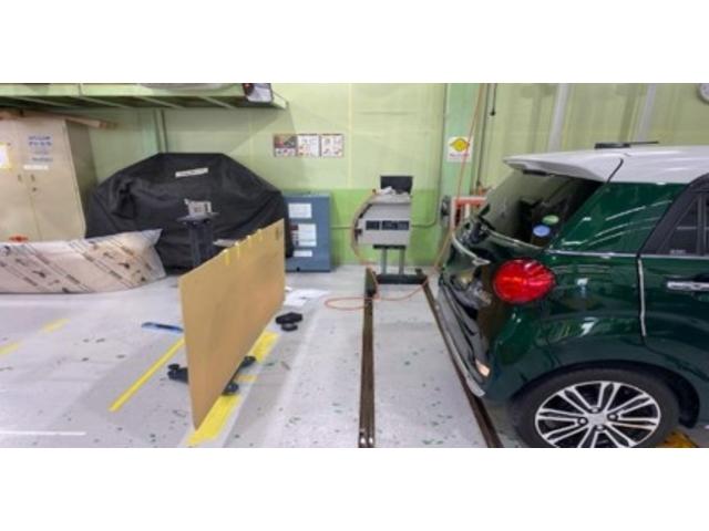 エーミング作業風景です