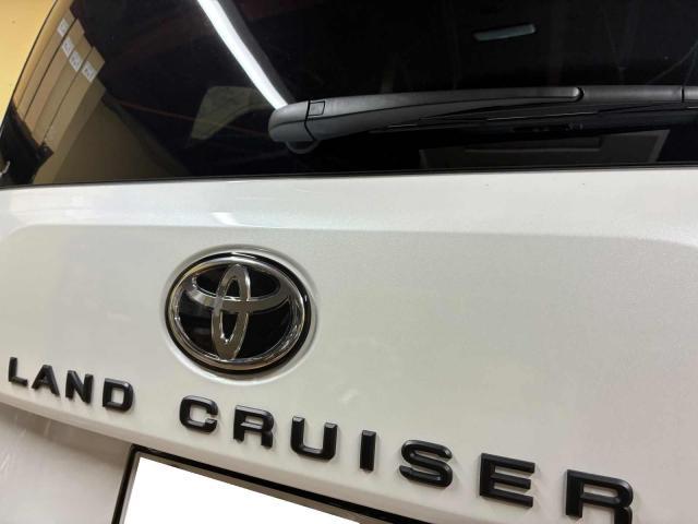 トヨタ　ランドクルーザー　セキュリティ取付　GR SPORTに車両盗難対策　施工させていただきました。