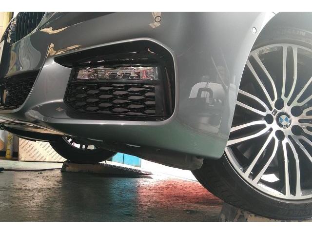 愛知県豊田市　BMW 523d　mスポーツ　G30 フロントバンパー修理　バンパー修理　すりキズ　キズ修理　BMW修理　鈑金塗装　愛知県　豊田市　みよし市　日進市　長久手市　名古屋市　岡崎市　三河