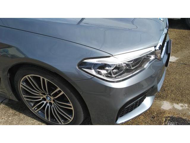 愛知県豊田市　BMW 523d　mスポーツ　G30 フロントバンパー修理　バンパー修理　すりキズ　キズ修理　BMW修理　鈑金塗装　愛知県　豊田市　みよし市　日進市　長久手市　名古屋市　岡崎市　三河