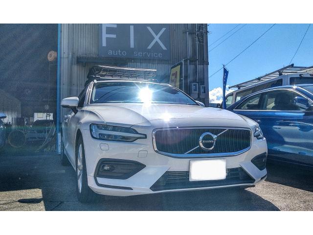 豊田市　ボルボ　v60 ドア　キズ　凹み　修理　フェンダー　修理　鈑金　塗装　リペア　自損事故　修理費用　愛知県　豊田市　みよし市　日進市　長久手市　名古屋市　岡崎市　刈谷市　知立市