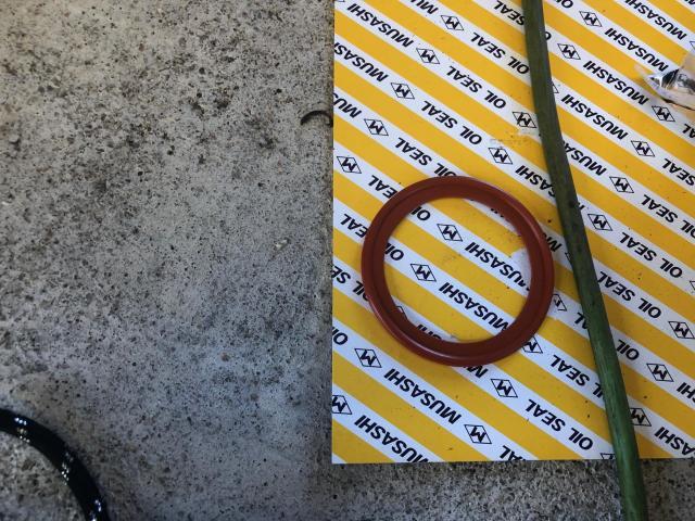 Kei-Works HN22S オイル漏れ修理　タペットカバー　オイルクーラー　パッキン交換　和泉市　岸和田市　堺市　大阪　