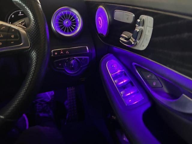 メルセデスＡＭＧ　Ｃクラス　電装パーツ取付 アンビエントライト６４色化　大阪　堺　岸和田
