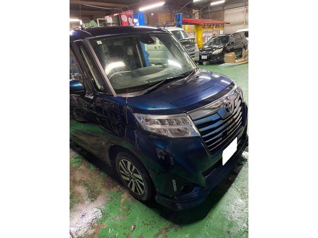 トヨタ　ルーミー　フロントバンパー　修理　交換　リサイクルパーツ　大阪　堺市