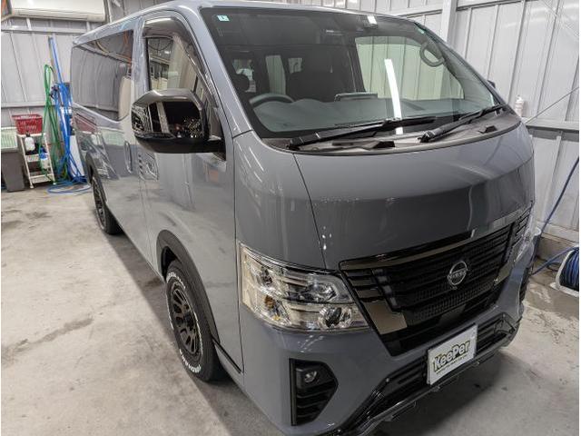 日産　キャラバン　【 藤枝市でカーコーティングをするならENEOSウイングセルフ藤枝大手SSへ】