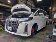 アルファード　足廻り車高調の交換、調整一式！