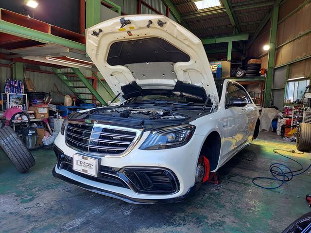 メルセデスベンツ　ＡＭＧ　Ｓ６３　エンジンチューニング！