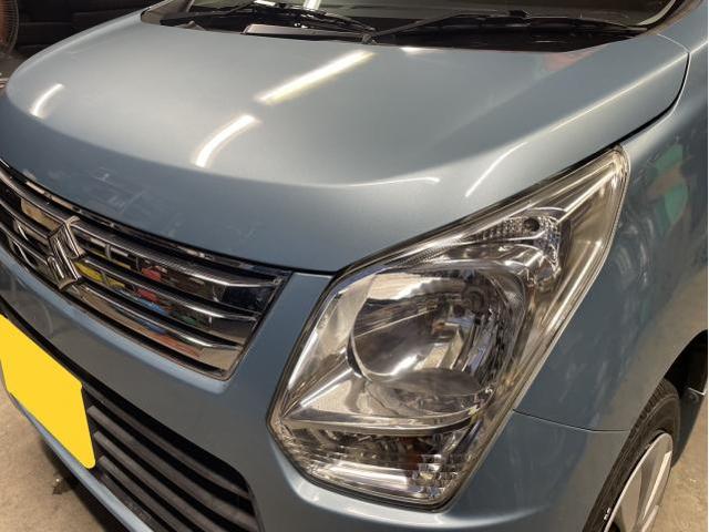 ヘッドライト磨き スズキ ワゴンR MH34S~ 岩手県 盛岡市黒川 (有)カーランドヒロ 矢巾町 紫波町 花巻市 遠野市 宮古市 北上市 奥州市