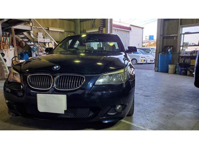 BMW　E60 525I　プラグ及びイグニッションコイル交換　堺市