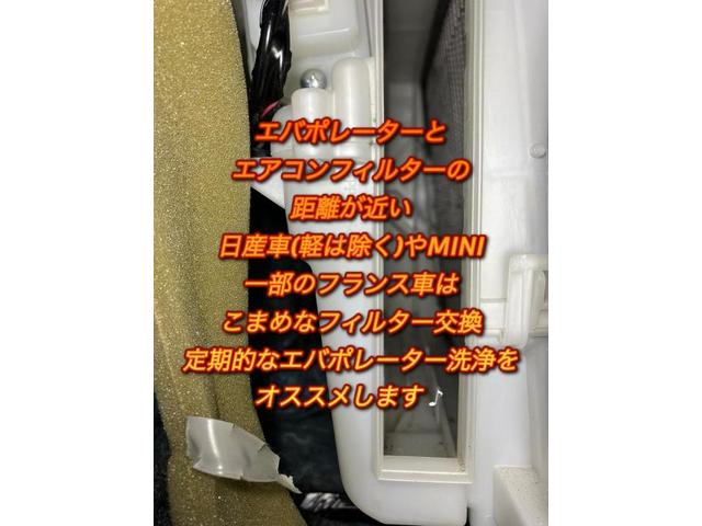 日産　セレナ　カーエアコンクリーニング　エアコン　エバポレーター　洗浄　クリーニング　カビ　アレルギー　臭い　花粉症　埼玉　群馬　栃木　車内　消臭　加齢臭　タバコ　ペット　トラック　軽自動車　フィルター　車　中古車　光触媒