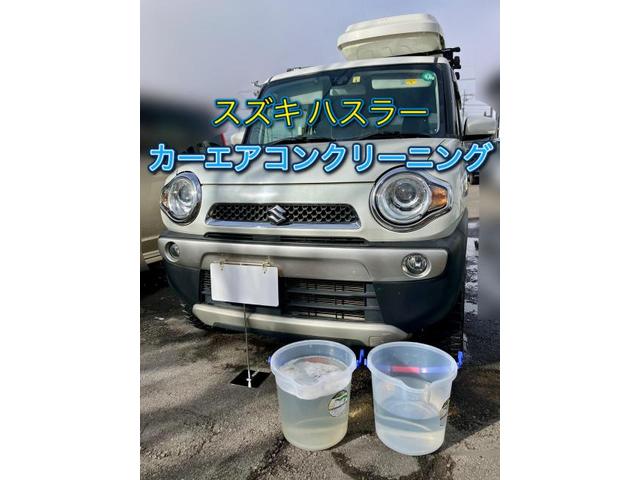 スズキ　ハスラー　カーエアコンクリーニング　エバポレーター洗浄　エアコン　エバポレーター　クリーニング　カビ　アレルギー　花粉症　くさい　におい　臭い　消臭　車内　輸入車　トラック　中古車　深谷　熊谷　川越　さいたま市　高崎　前橋　栃木