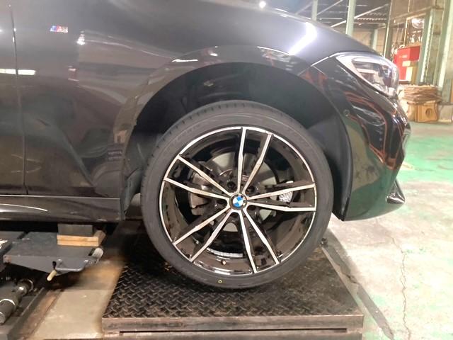 BMW　３シリーズ　タイヤ交換　富士市