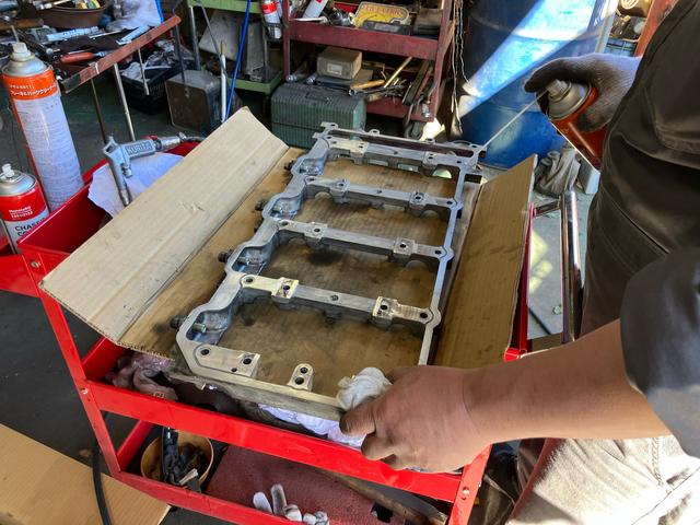 安全カークリーニング　作業風景