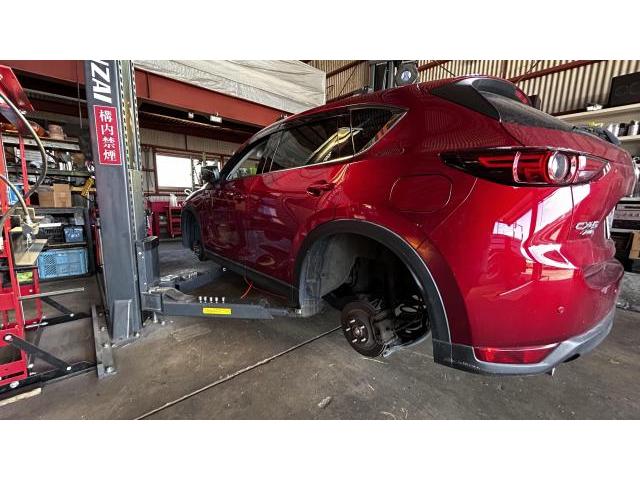 マツダ　CX-5　スタッドレス　タイヤ交換　持込み　土佐市　TOYO Winter TRANPATH TX 225/65R17 102Q スタッドレスタイヤ