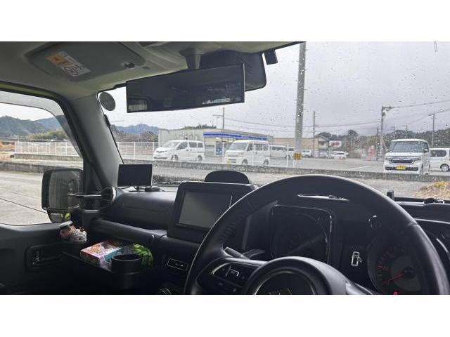 カスタム　ジムニー　オーバーフェンダー　サイドミラーモニター　持込みパーツ取付　高知県　土佐市　高知市　須崎市　高知県全域
