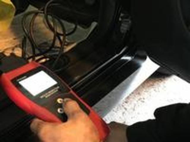 コンピュータ診断機で的確な故障を判断